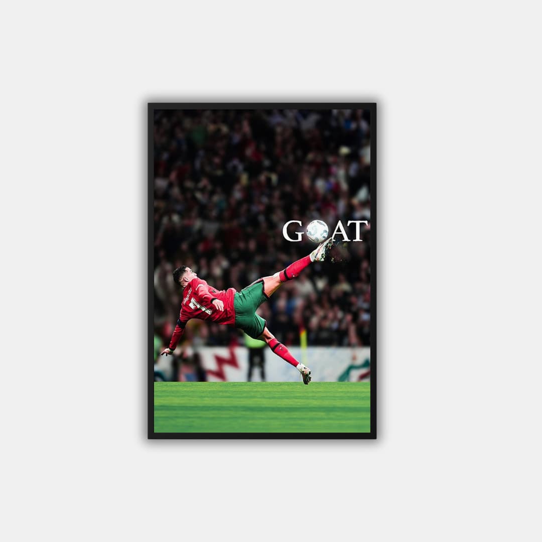 "GOAT" Ronaldo - Постер