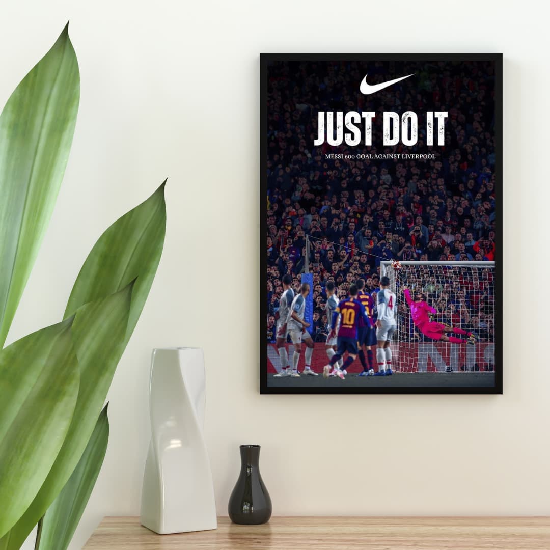 "Just Do It" Messi - Постер