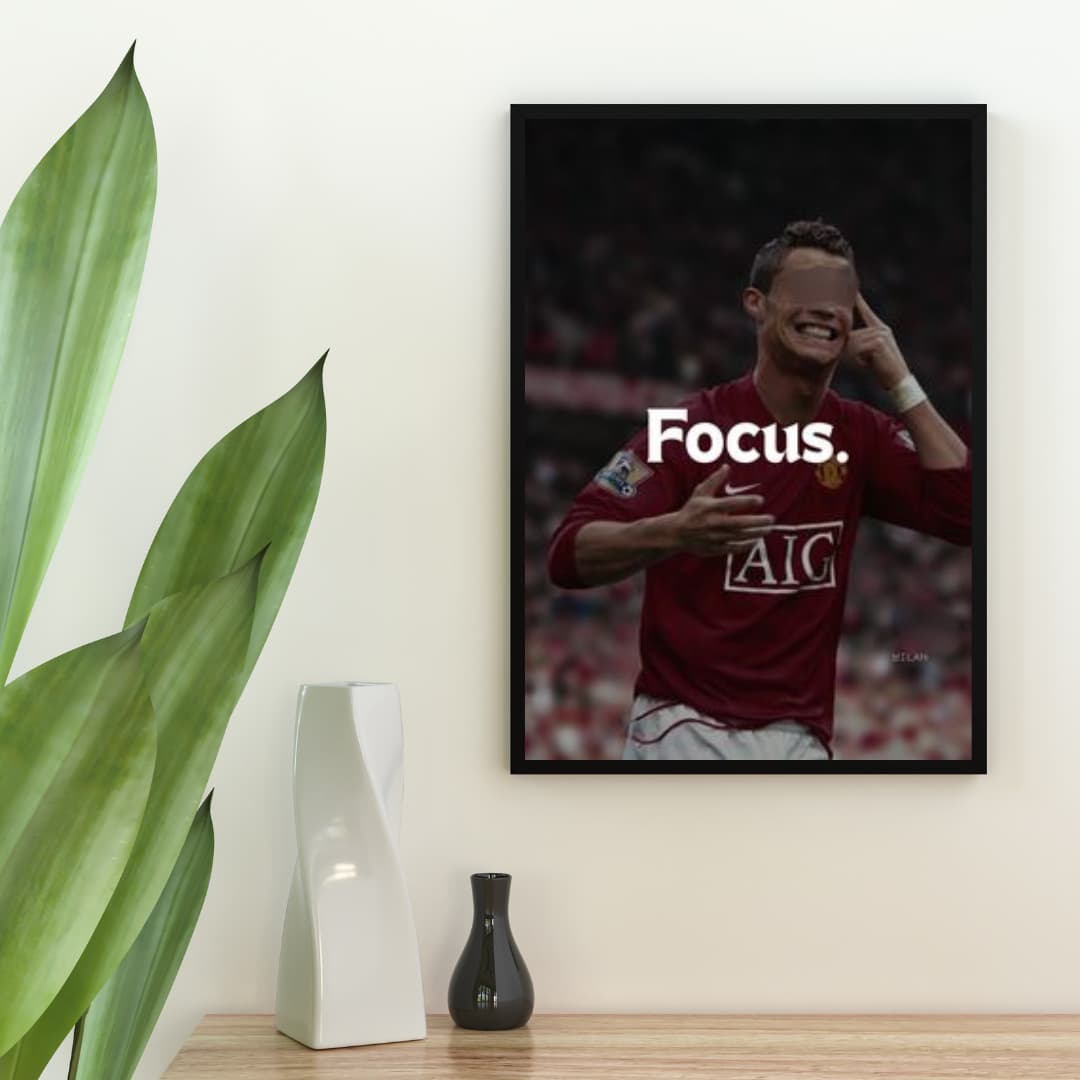 "Focus" Cr. Ronaldo - Постер