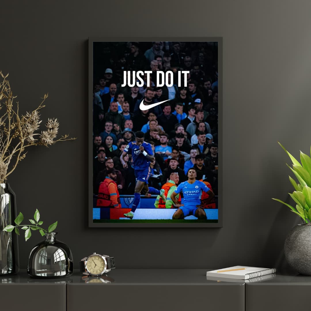 "Just Do It" Vini Jr. - Постер