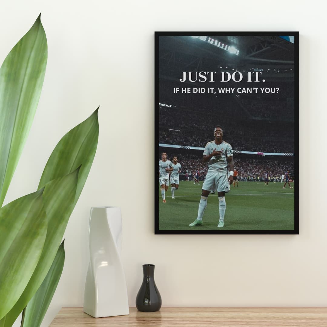 "Just Do It" Vini Jr. - Постер