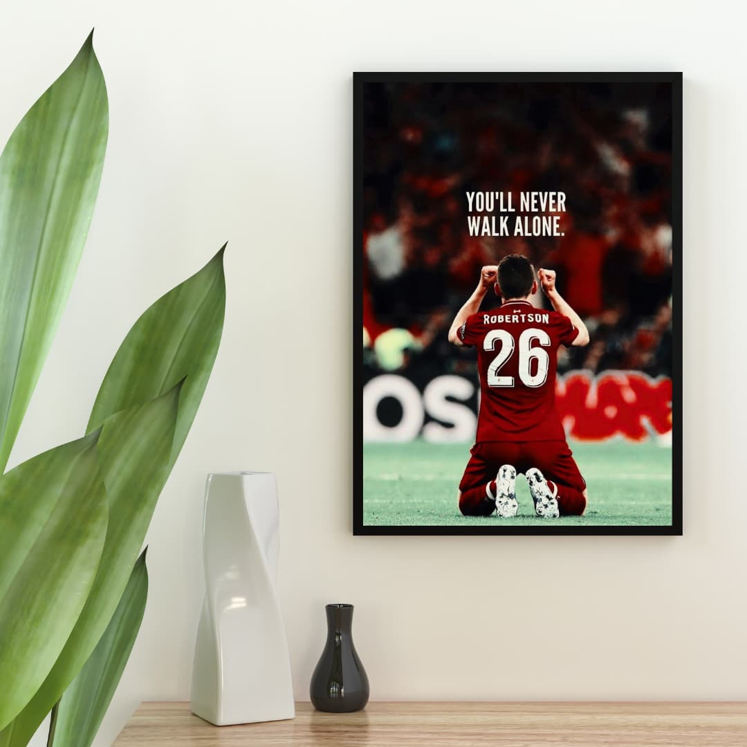 "You'll Never Walk Alone" Robertson - Постер