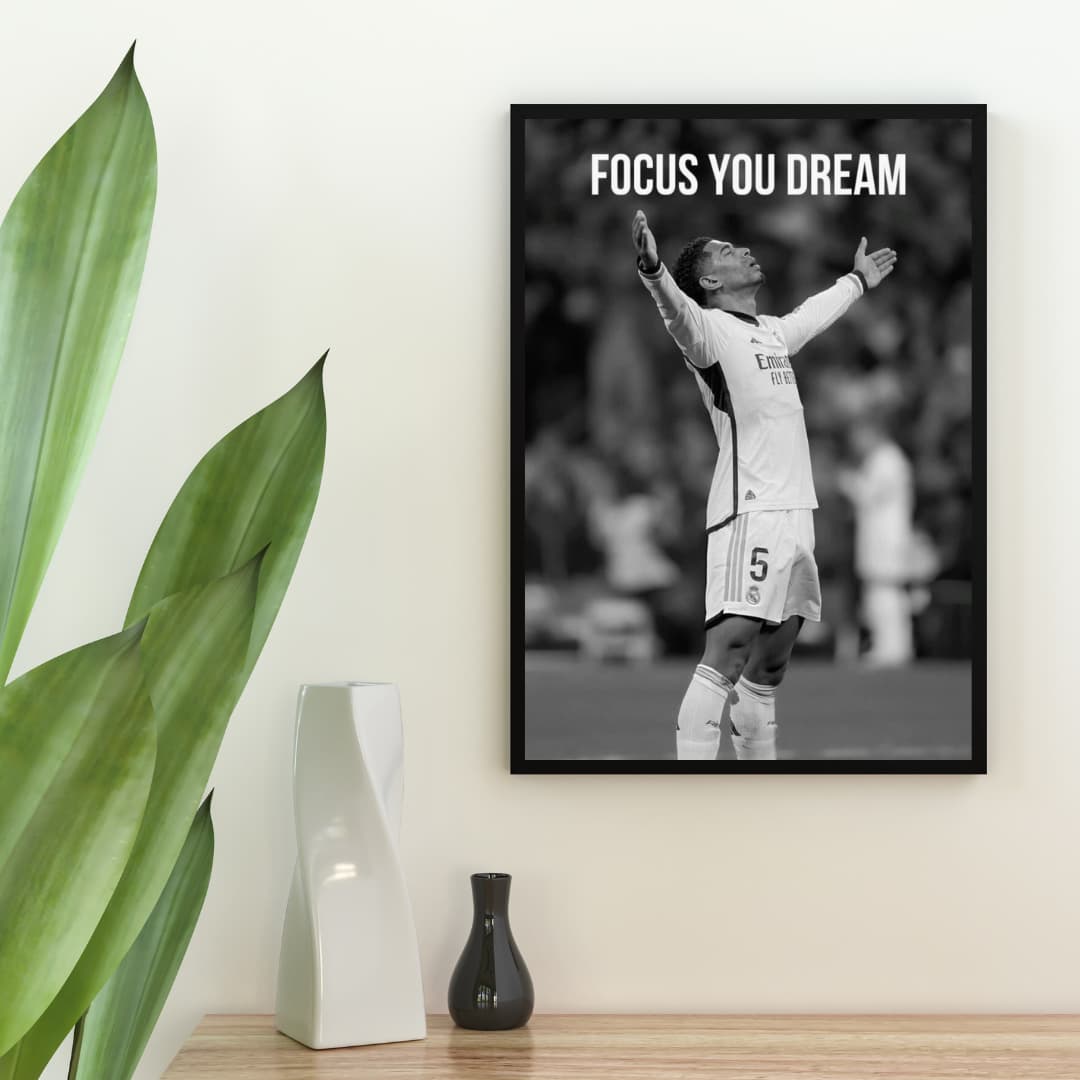 "Focus Your Dream" Jude Bellingham - Постер