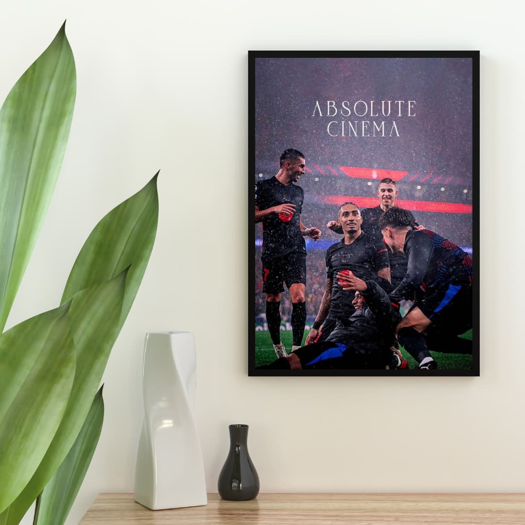 "Absolute Cinema" Barcelona - Постер