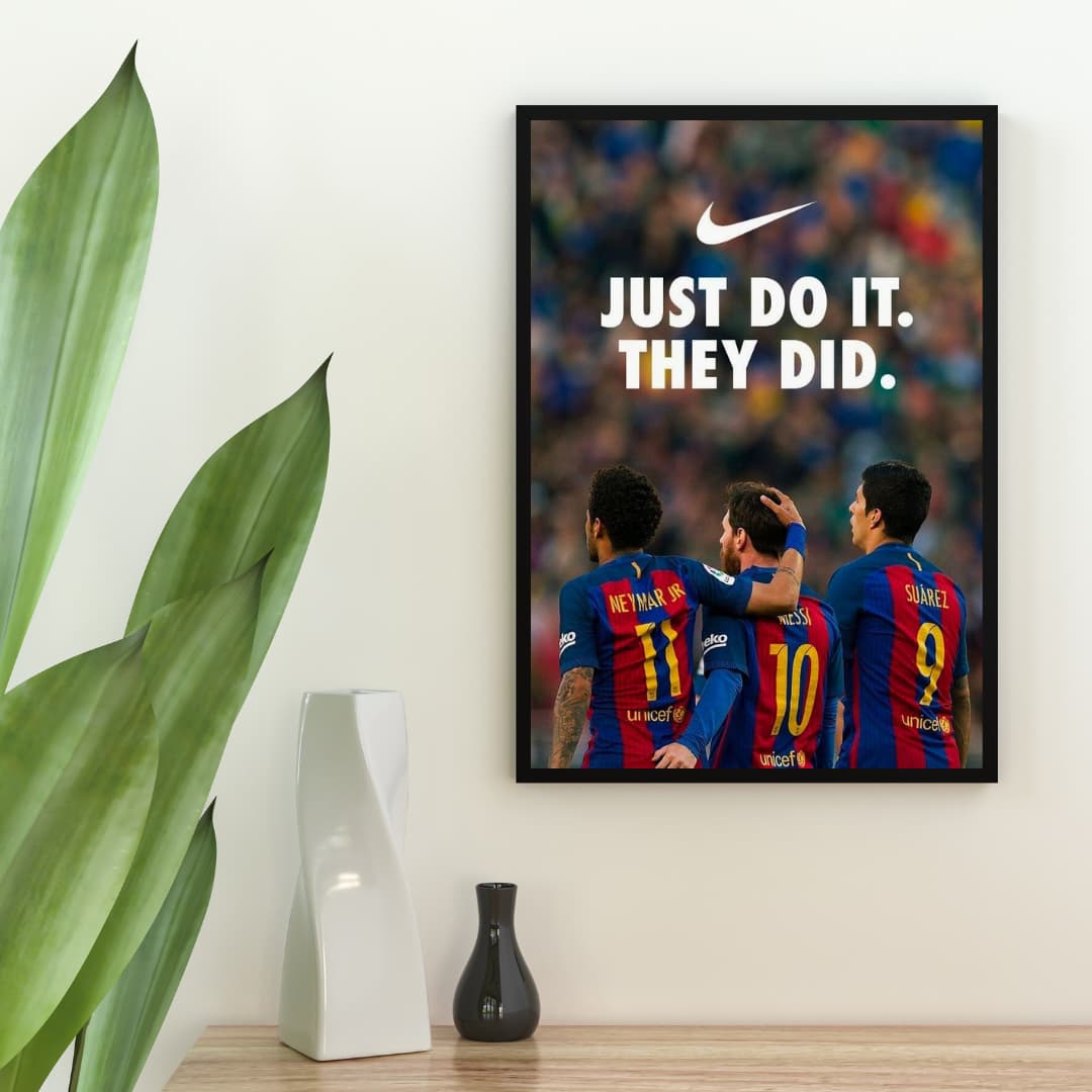 Messi, Neymar and Suarez - Постер