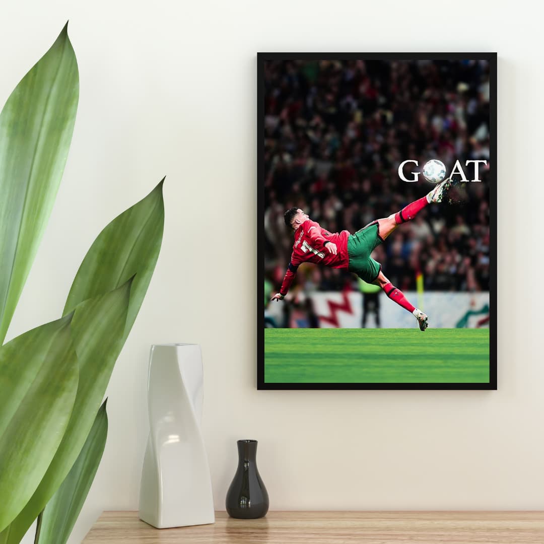 "GOAT" Ronaldo - Постер