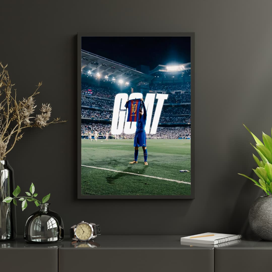 "GOAT" Messi - Постер