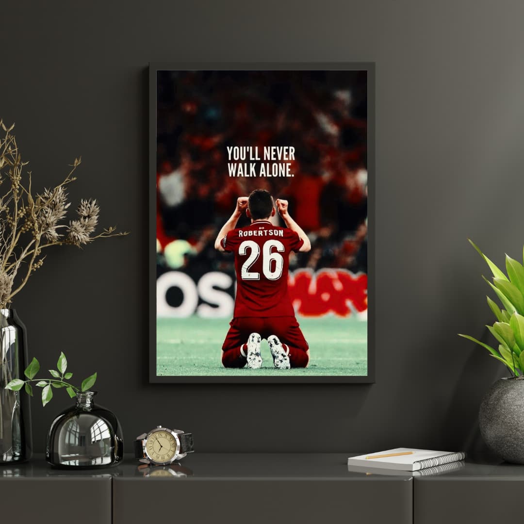 "You'll Never Walk Alone" Robertson - Постер