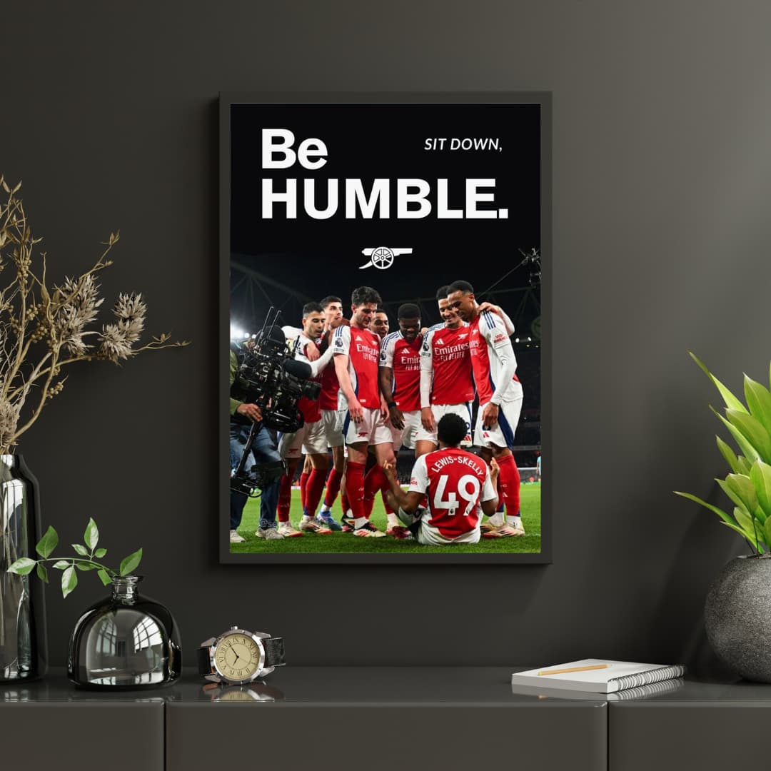 "Be Humble" Arsenal - Постер