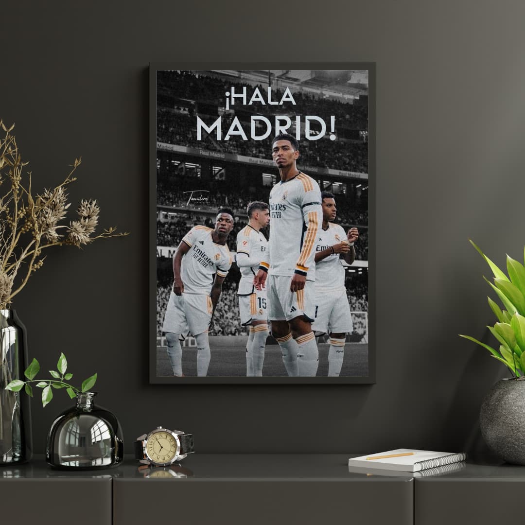 "Hala Madrid" - Постер