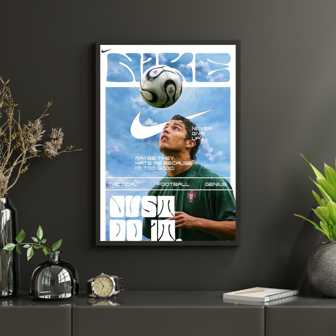 "Maybe They Hate Me" Cr. Ronaldo - Постер