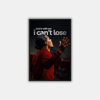 "God is with Me" Van Dijk - Постер