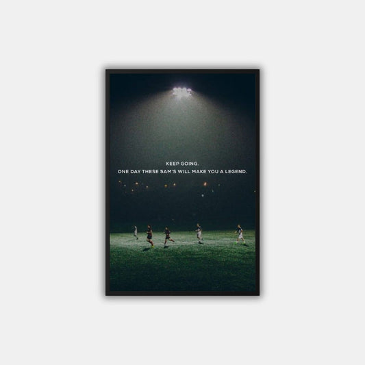 "Keep Going" - Постер