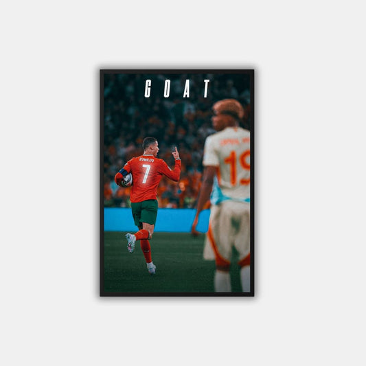 "GOAT" C. Ronaldo - Постер
