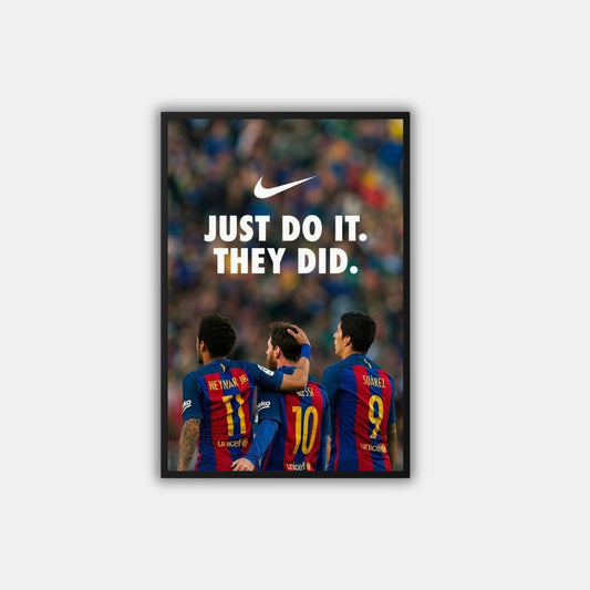 Messi, Neymar and Suarez - Постер