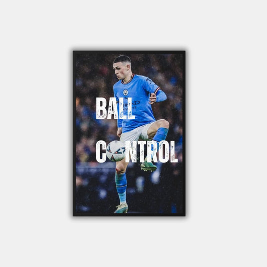 "Ball Control" Phil Foden - Постер
