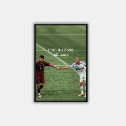 Ronaldo and Zidane - Постер