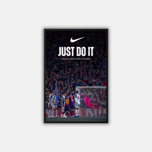 "Just Do It" Messi - Постер