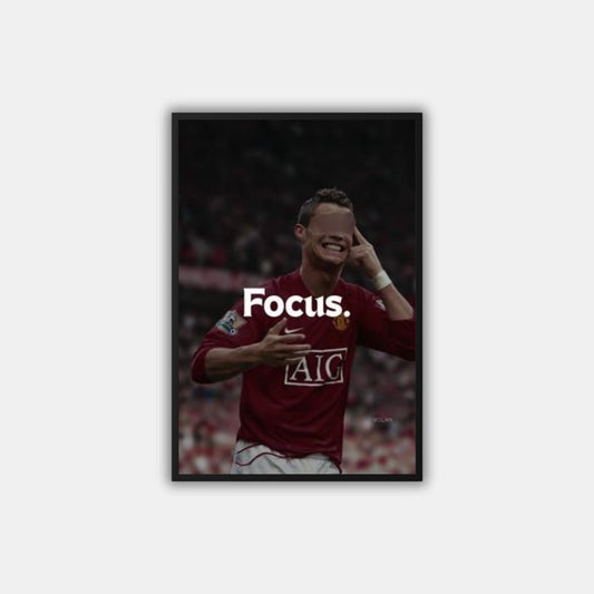 "Focus" Cr. Ronaldo - Постер