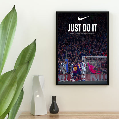 "Just Do It" Messi - Постер