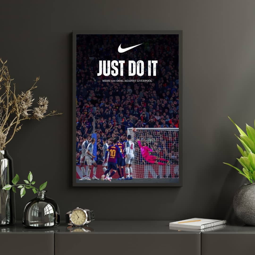 "Just Do It" Messi - Постер
