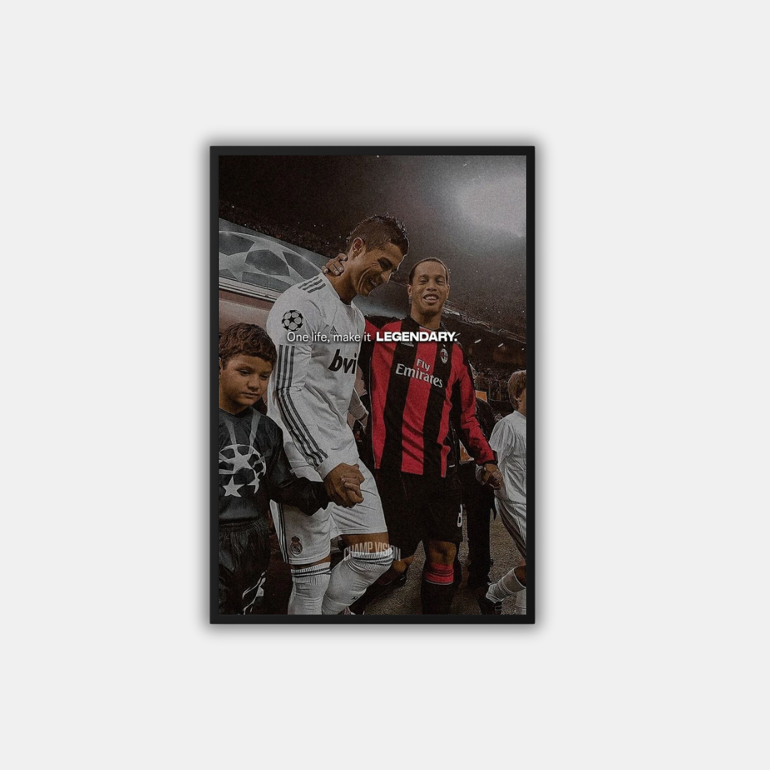 Ronaldo and Ronaldinho - Постер