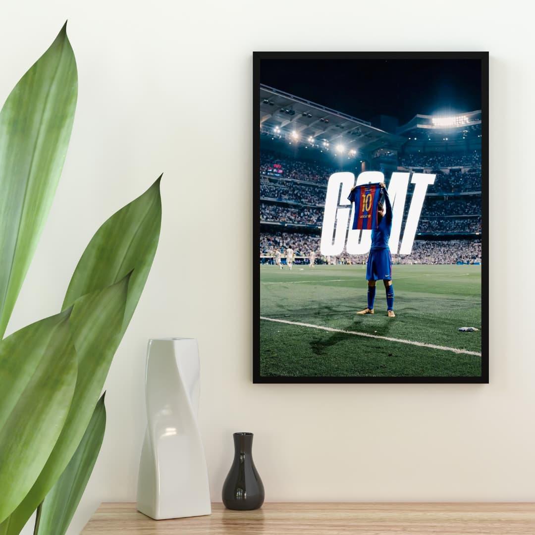 "GOAT" Messi - Постер