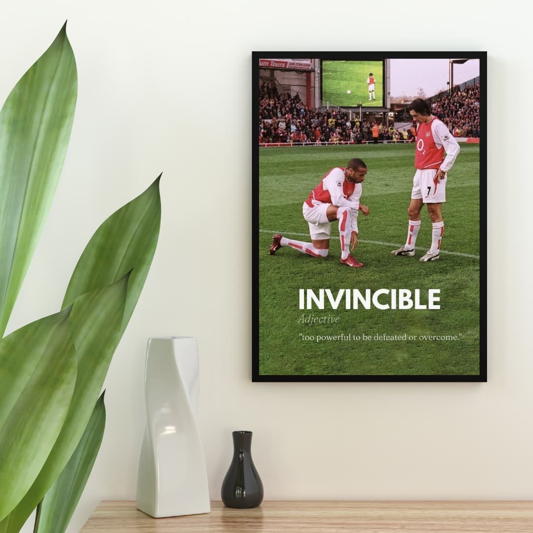"Invicible" Arsenal - Постер