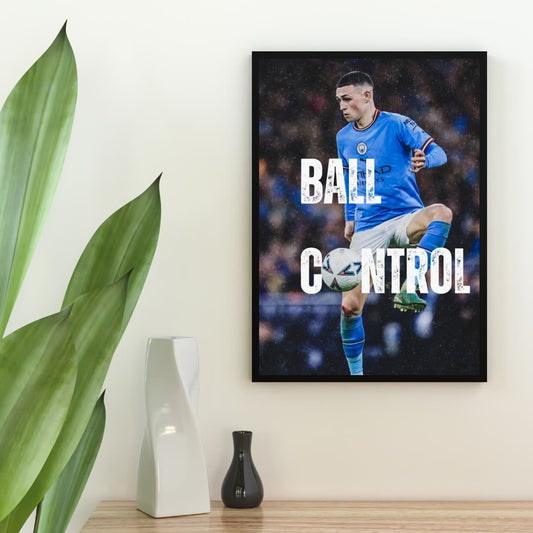"Ball Control" Phil Foden - Постер