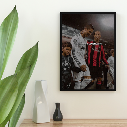 Ronaldo and Ronaldinho - Постер
