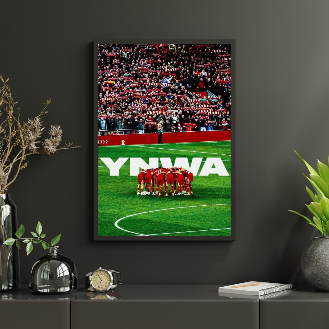 "YNWA" Liverpool - Постер
