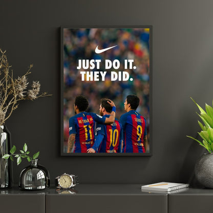 Messi, Neymar and Suarez - Постер